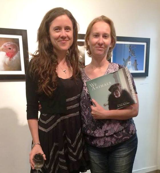 With Jo-Anne McArthur at 